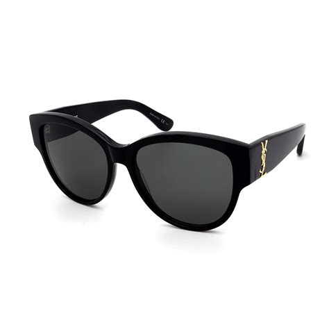 ysl shades black|yves saint laurent sunglasses women's.